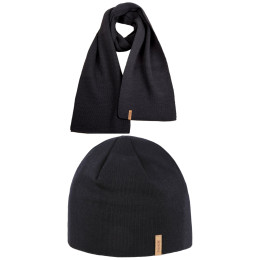 Set Kama Merino čepice a šála A02 + S07 vert black