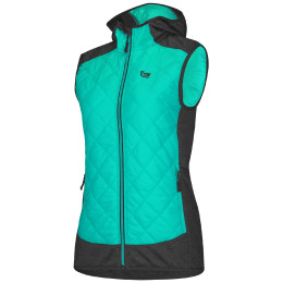 Gilet femme Etape ARTEMIS PRO 2.0 noir/vert mint/černá