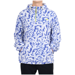Sweat-shirt homme 4F Fleece M483 blanc / bleu Cobalt Allover