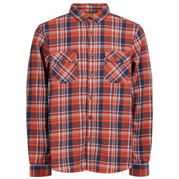 Chemise homme Fundango Roddy Lined Shirt rouge blood
