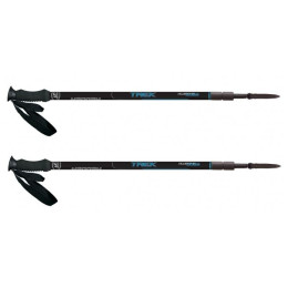 Bâtons randonnée Hannah Trek noir / orange Anthracite/Orange