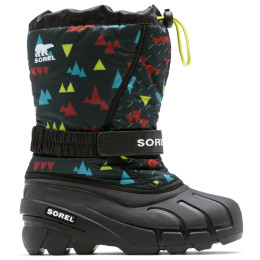 Bottes enfants Sorel Youth Flurry™ Print vert Black, Black