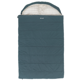 Sac de couchage - couverture Outwell Camper Lux Double bleu foncé Blue