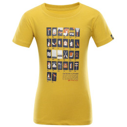 T-shirt enfant Alpine Pro Epono jaune
