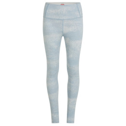 Sous-vêtements fonctionnels femme Icebreaker Women M 260 Tech Vertx H R Leg Chillwav bleu / blanc Snow/Zincblue/J