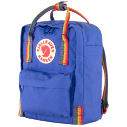 Sac à dos Fjällräven Kånken Rainbow Mini bleue Cobalt Blue