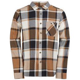 Chemise homme Fundango Harris Shirt brun coffee