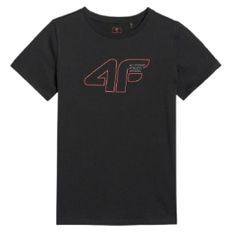 T-shirt enfant 4F Tshirt M2417 noir DEEP BLACK