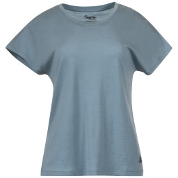 T-shirt femme Bergans Urban Wool W Tee bleue Smoke Blue