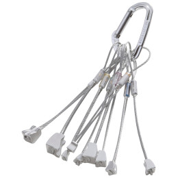 Coinceur passif Rock Empire Alu Nuts 4 argenté