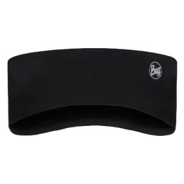 Bandeau Buff Windproof Headband gris / noir GREY LOGO