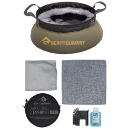 Set ustensiles de cuisine Sea to Summit Camp Kitchen Clean Up Kit 6 Piece