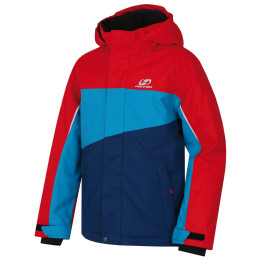 Veste d'hiver enfants Hannah Majlo JR rouge / bleu RacingRed/CaribbeanSea