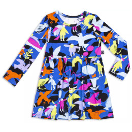 Robe fille Wouki Himawari Magenta