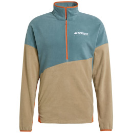 Sweatshirt fonctionnel homme Adidas Mt Cw Fl Anrk beige /vert