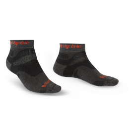 Chaussettes Bridgedale Hike MW MP Ankle gris / orange graphite/orange/135