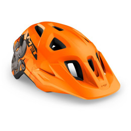 Casque vélo enfant MET Eldar Octopus orange
