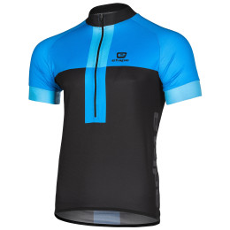 Maillot cyclisme homme Etape Face vert / bleu Black/Blue