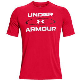 T-shirt homme Under Armour Tech 2.0 WM Graphic SS rouge Radio Red/Black