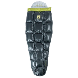 Quilt en duvet NEMO Equipment Pulse UL Quilt 20/30 Regular Endless Promise vert clair Birch Bud/Goodni