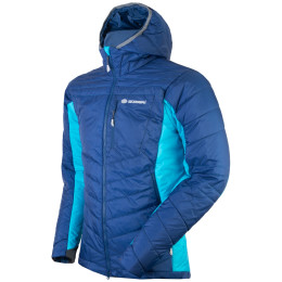 Veste homme Sir Joseph Lotus Hooded Man bleue Navy/Turquoise