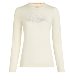 T-shirt fonctionnel femme Icebreaker Women Merino 200 Oasis LS Crewe Sunrise Summit