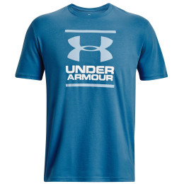T-shirt fonctionnel homme Under Armour GL Foundation SS bleu / blanc Cosmic Blue / White / Blizzard