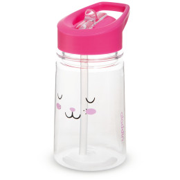 Bouteille enfant Aladdin Zoo Flip & Sip 430 ml rose Bunny