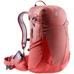 Sac à dos femmes Deuter Futura 25 SL rouge caspia-currant