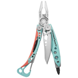 Outil multifonction Leatherman Skeletool CX turquoise Paradise