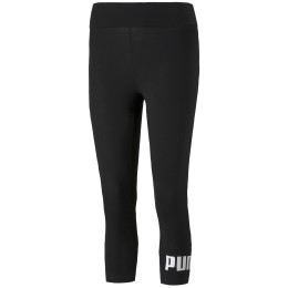 Leggings 3/4 femme Puma ESS 3/4 Logo Leggings vert black