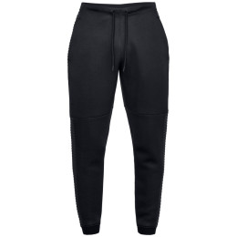 Pantalons de survêtement hommes Under Armour Unstoppable Move Pant vert Black