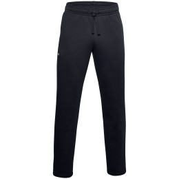 Pantalon homme Under Armour Rival Fleece Pants vert Black / / Onyx White
