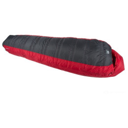 Sac de couchage en plumes Sir Joseph Looping III 1200 190 cm rouge / gris red