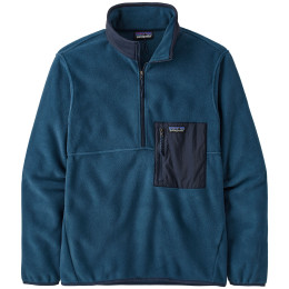 Sweat-shirt homme Patagonia Microdini Pullover 1/2 Zip bleu foncé Tidepool Blue