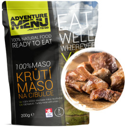 Repas prêt à manger Adventure Menu 100% Dinde aux oignons 200 g