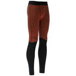 Pantalon sous-vêtements homme Devold Reverso Merino Longs Man orange / noir Brick
