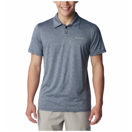 T-shirt homme Columbia Columbia Hike™ Polo bleu / gris Collegiate Navy Heather