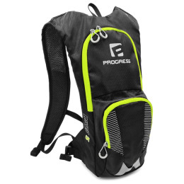 Sac à dos vélo Progress Biker 5 noir/vert černá/limetka