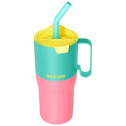 Mug isotherme Klean Kanteen Rise 26oz Tumbler (w/ Flip Straw Lid) rose Turquoise Kaleidoscope