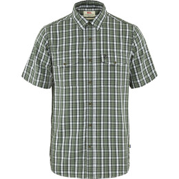 Chemise homme Fjällräven Abisko Cool Shirt SS M green Patina Green-Dark Navy