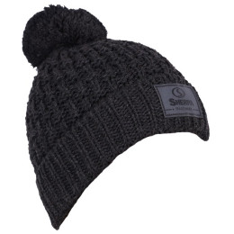 Bonnet de ski femme Sherpa Sirius noir / gris antracit mel