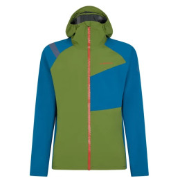 Veste homme La Sportiva Run Jkt M green Kale/Space Blue