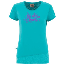 T-shirt femme E9 Bonny bleu clair Emerald