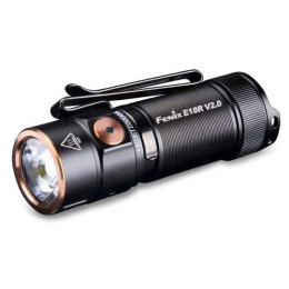 Lampe torche rechargeable Fenix E18R V2 vert black