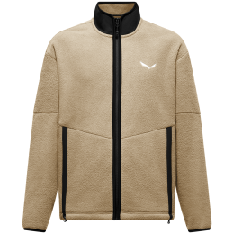 Sweat-shirt homme Salewa Fanes Jacket Fz M jaune quicksand