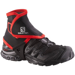 Guêtres de randonnée Salomon Trail Gaiters High noir / rouge Black