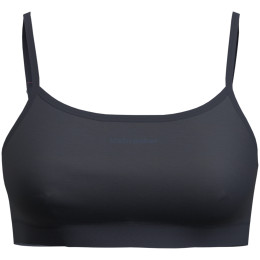 Soutien-gorge sport Icebreaker W Merino Core Bra bleu foncé Midnight Navy