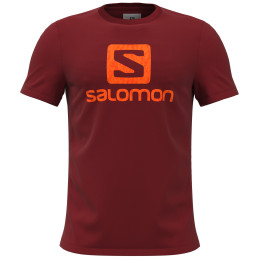 T-shirt homme Salomon Outlife Logo rouge RedDahlia
