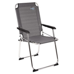 Chaise Bo-Camp Copa Rio Comfort Deluxe XXL girs Grey